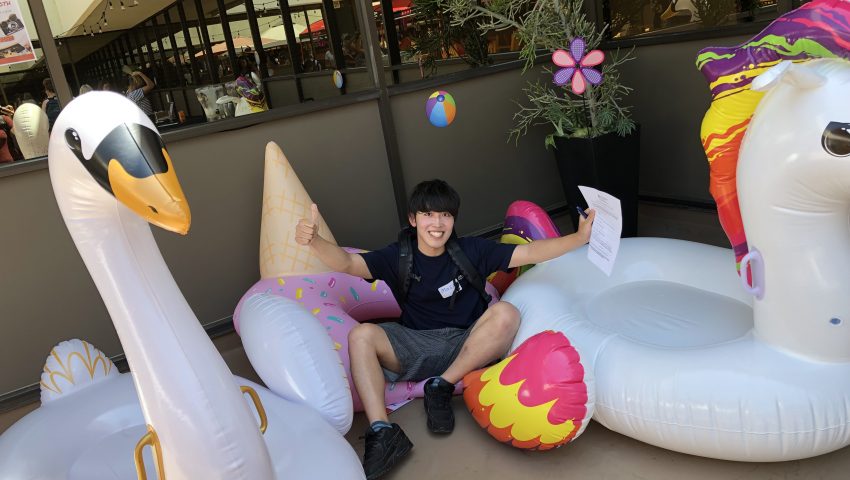 サンディエゴ州立大学(San Diego State University)に留学する山崎さん
