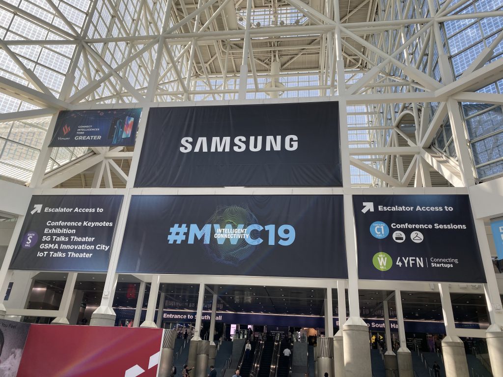 MWC 2019会場内の様子