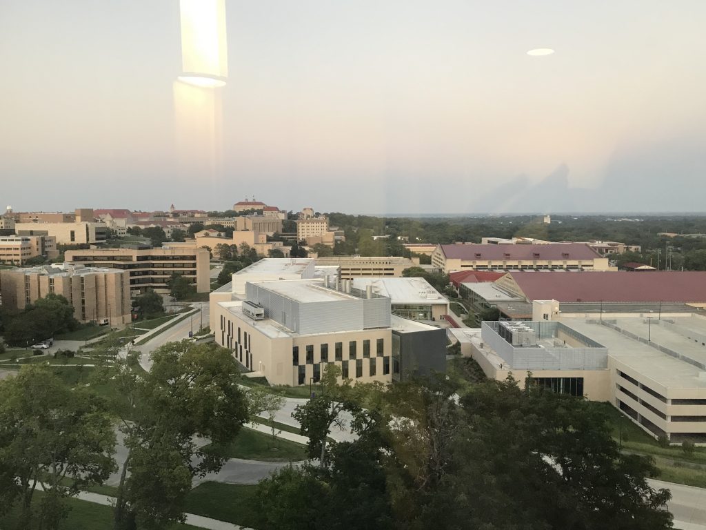 カンザス大学のキャンパス風景