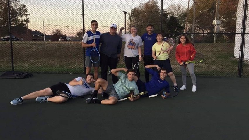 ケンタッキー州のリンジーウィルソン大学(Lindsey Wilson College)に留学する澤田さん